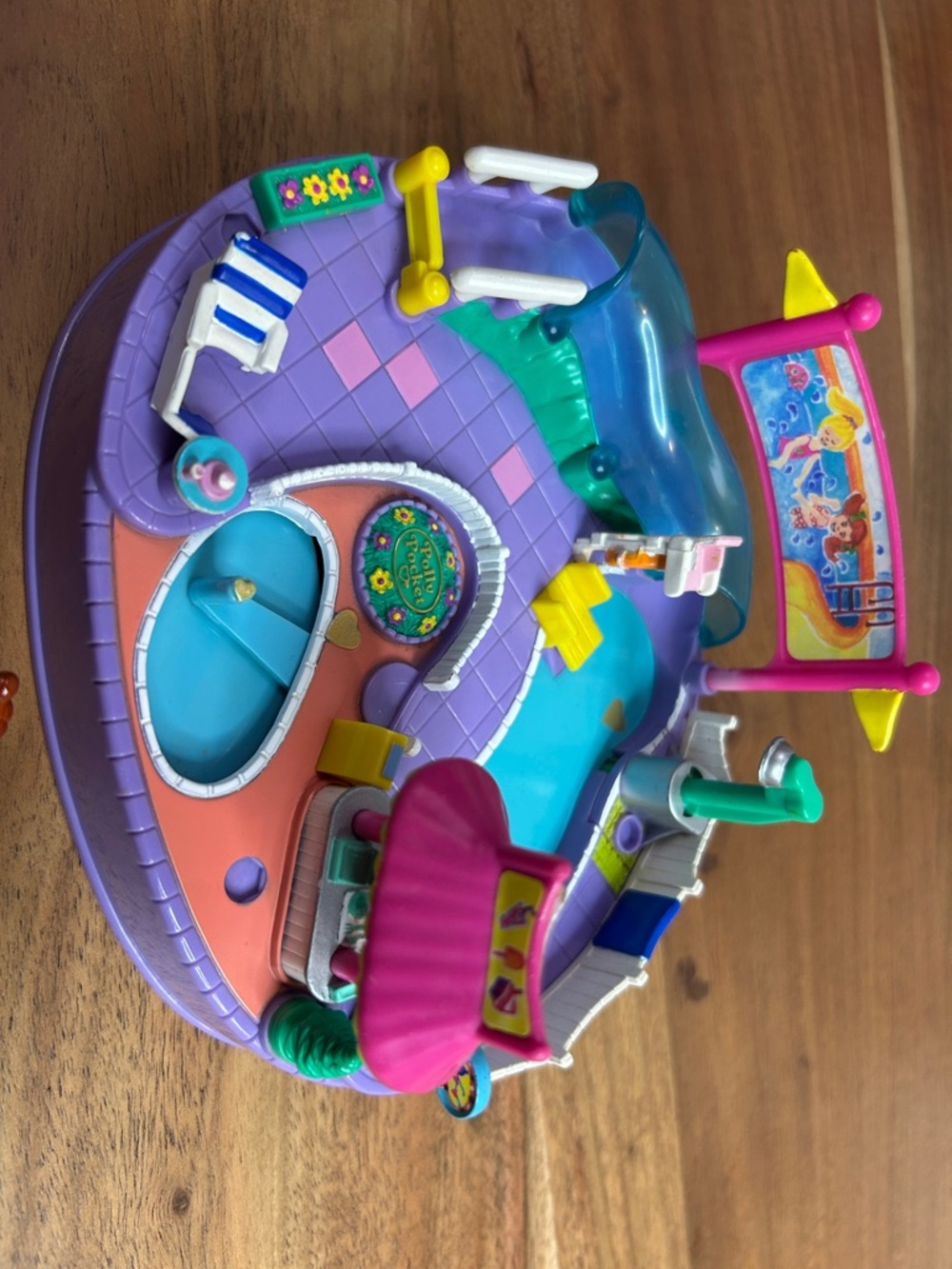 Vintage Bluebird 1997 Magical Swimabout Polly Pocket Complete Set - Picture 2 of 8
